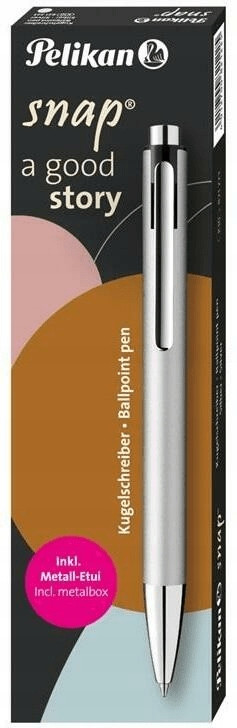 Długopis Snap K10 Metallic Silver etui 821223 Pelikan